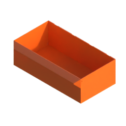 Render of MODULITH 185 Classic Drawer - 4W-2H